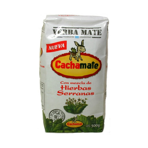 Yerba Mate Cachamate 500 g Argentina Green Tea Loose Bag Blend 1.1 Lb Herbal New