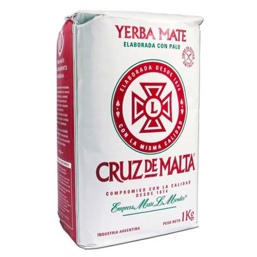 1 Kg Yerba Mate Cruz De Malta Argentina Tea Leaf Herbal Energy Drink Natural Aid