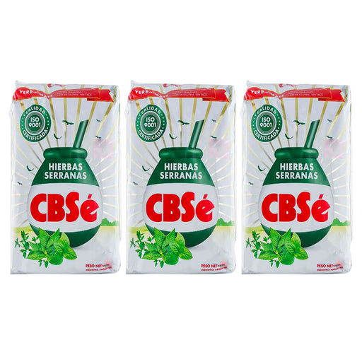 3 Kg Yerba Mate Hierbas Serranas CBSE Leaf Digestion Energy Drink Tea Argentina