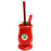 Argentina Innovative Mate Gourd Plastic Cup Straw Bombilla Set Self Clean Red
