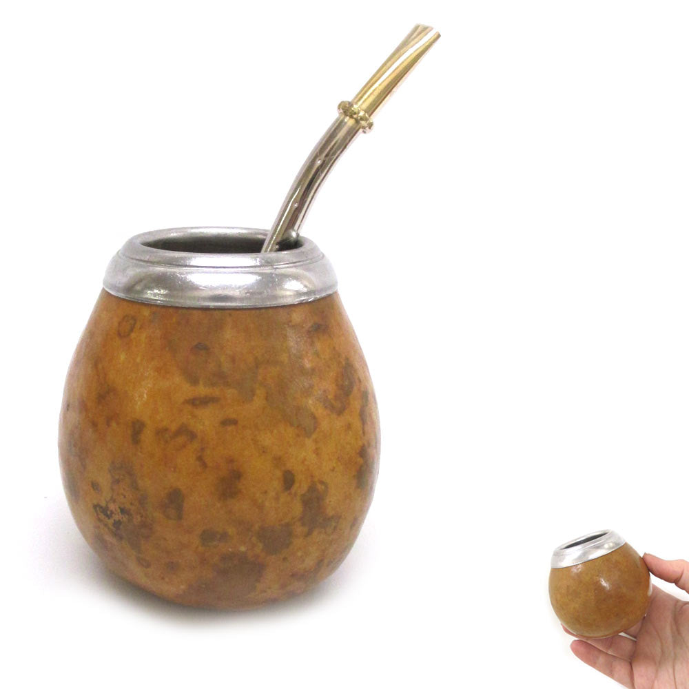 Argentina Mate Gourd Yerba Tea With Straw Bombilla Cup Gourd Yerba Kit Infusion