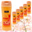 6 Pk Women Body Wash Peach Blossom Shower Gel Soap Skin Hydrating Moisture 12oz
