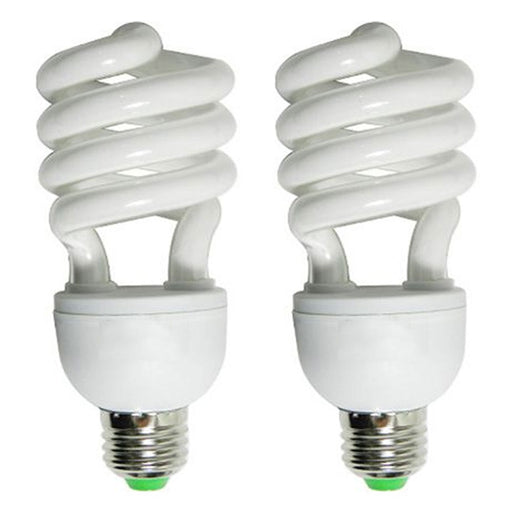 2 Pc Energy Saving 32 Watt Spiral Light Bulbs 110V Replacement Lamp Extra Bright