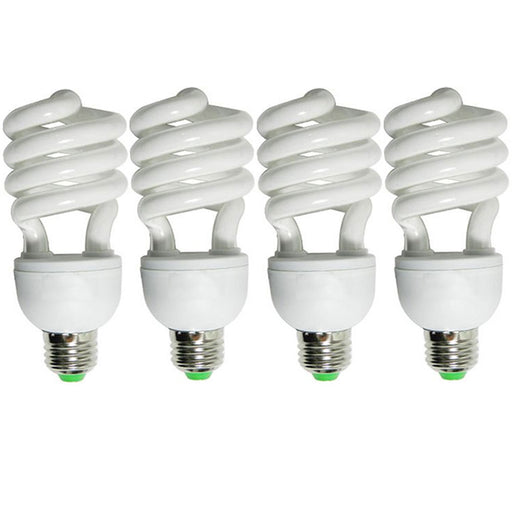 4 Pc Extra Bright Spiral Light Bulbs 32W Energy Saving 110V Replacement Lamp
