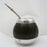 CLASSIC ARGENTINEAN MATE GOURD YERBA TEA CUP WITH STRAW BOMBILLA 1581 SHIPS FROM USA