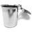 1 Coffee Creamer Server Stainless Steel Pitcher Lid Cover 10oz Milk Frothing Cup