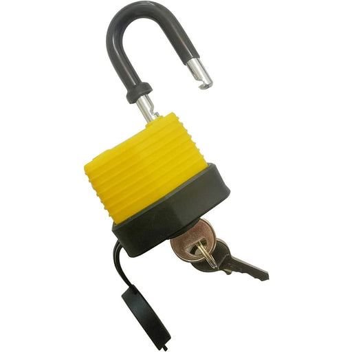 12 Pc Heavy Duty Padlocks 30mm Waterproof Keyed Pad Locks Home Security Durable