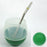 ARGENTINA MATE GOURD YERBA TEA PLASTIC CUP STRAW BOMBILLA STAINLESS STEEL 8756