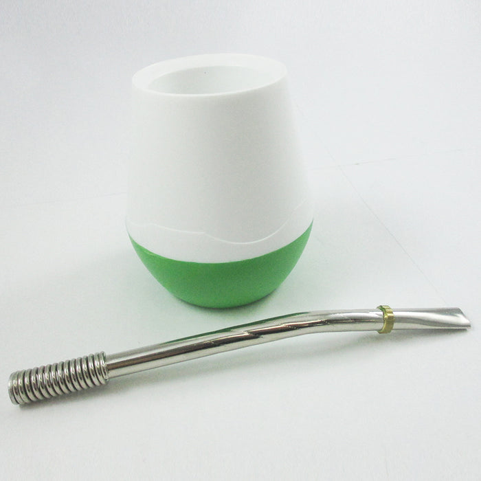 SIMPLE MATE CUP AS FASTING PARTNET SMALL WITH STRAW SET 2722