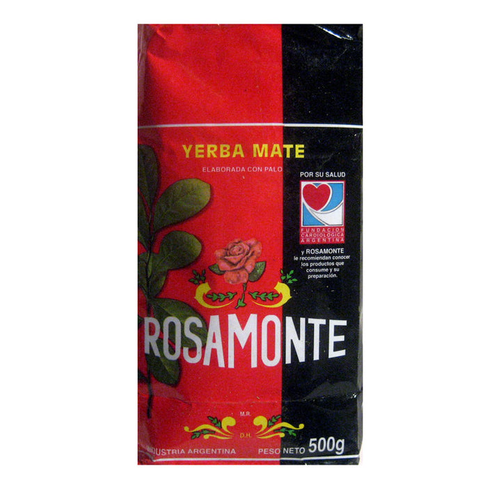Yerba Mate Rosamonte x 500 g Argentina Green Leaf Tea Loose Herbal Bag 1.1 lb !!
