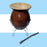 ARGENTINA MATE GOURD YERBA TEA CUP WITH STRAW BOMBILLA SET HANDMADE GAUCHO 0191